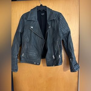 Top Shop Moto Leather Jacket